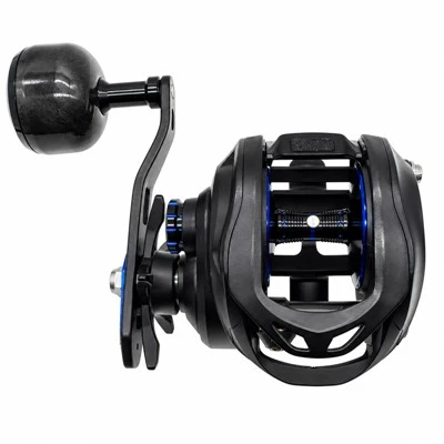 Carrete de baitcasting de agua salada